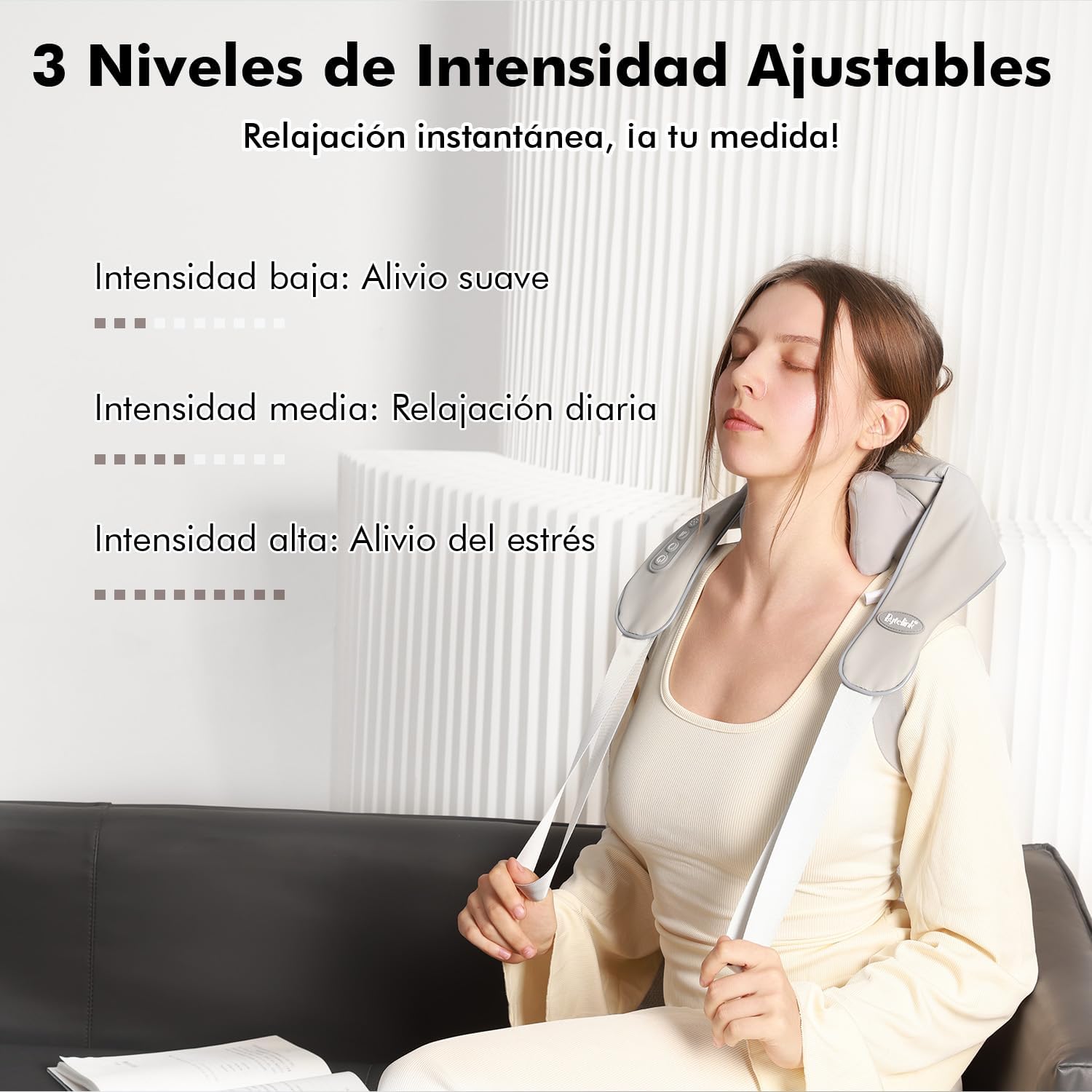 Masajeador Cervical con Calor – Alivio en Minutos